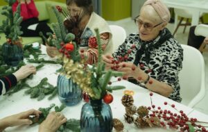 В пансионатах Академии Долголетия полным ходом идет подготовка к Новому году!